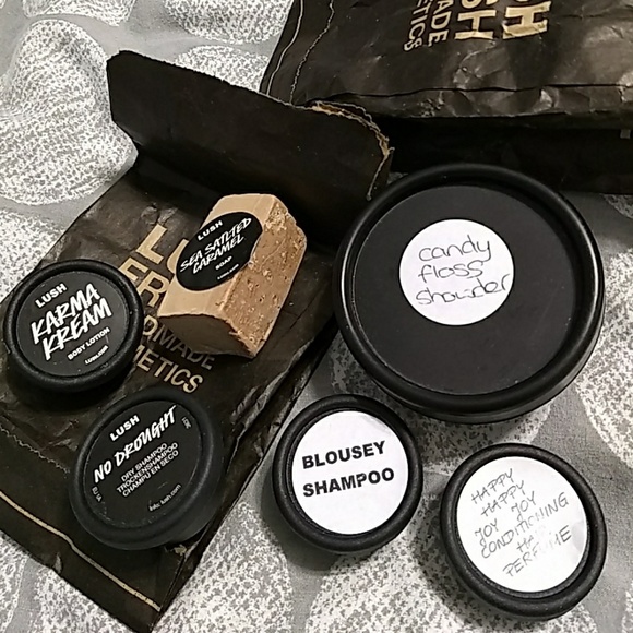 lush cosmetics makeup lot of 6 samples poshmark